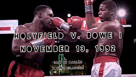 Holyfield v. Bowe I | November 13, 1992