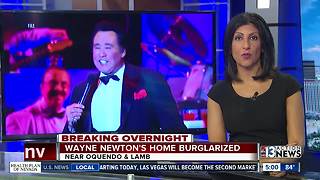 Wayne Newton's home burglarized