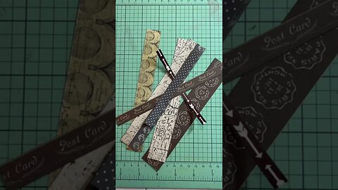 Use your paper scraps in this simple scrapbook layout! #paperscraps #scrapbooklayout
