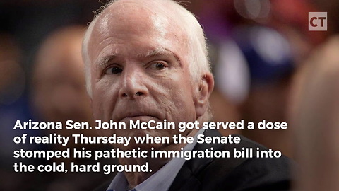 Senate Crushes Traitor McCain’s Dreamer Bill