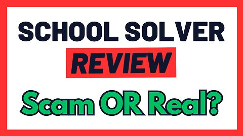 School Solver Review - Scam Or Can You Really Make Money With This Site? (Truth Uncovered)...