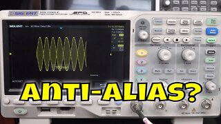 Oscilloscope Anti Alias?