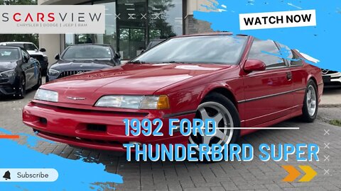 1992 Ford Thunderbird Super