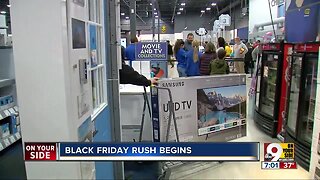 Less chaos as stores open for Black Friday sales