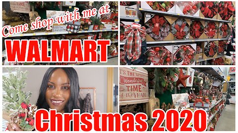 🎅#WALMART CHRISTMAS SHOP WITH ME 2020 | IN-DEPTH #CHRISTMAS TOUR🎄 AFFORDABLE FARMHOUSE DECOR