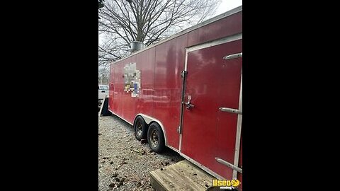 Loaded 2014 Barbecue Food Concession Trailer with Porch and Bathroom for Sale in Tennessee