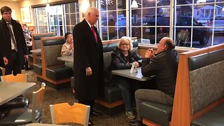 Vice President Mike Pence stopped by a local Culver's while in town
