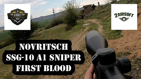 NOVRITSCH SSG-10 A1 de la @2airsoft978 - Sniper gameplay Airsoft Macin