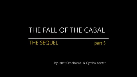 The sequel to the fall of the Cabal /// PART 5 /// ONU = Quatrième Reich Nazi