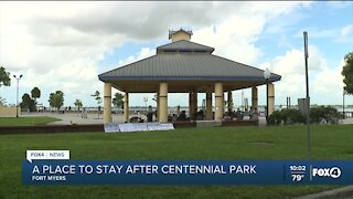 Some living in Centennial park say county's sheltering option is not ideal