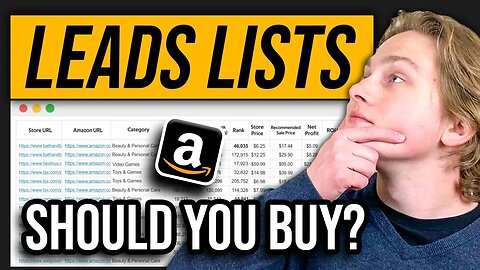 Scale Your Amazon Business with FBA Lead Lists!