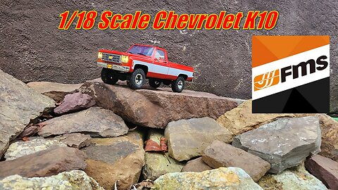 1/18 Scale Chevrolet K10 By FMS Review and Test Run on the new course