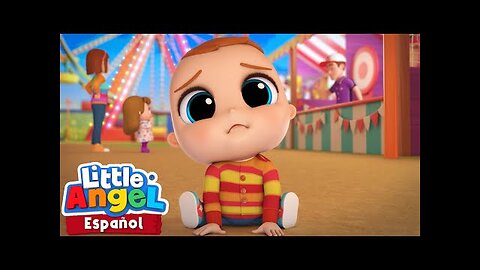 Bebé Juan se pierde en la feria | Caricaturas | Canciones Infantiles🎵| Little Angel Español