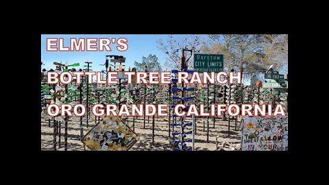 Bottle Tree Ranch. What is it?! Desert Ride, El Cajon Pass, Hesperia Ca Victorville, and Oro Grande