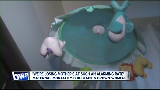 Highest maternal mortality rates among African-American women