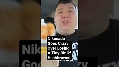 Nikocado Avocado Goes Crazy Over Losing Some Of His Hashbrowns #shorts #funny #food