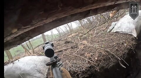 Ukraine war combat footage captured on GoPro in Donetsk region