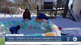 Rainbow Igloo In Macomb County