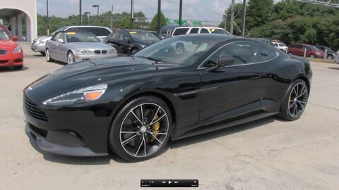 2014 Aston Martin Vanquish V12 Start Up, Exhaust, and In Depth Review