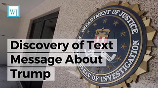 FBI Agent Immediately Removed After Discovery of Text Message About Trump