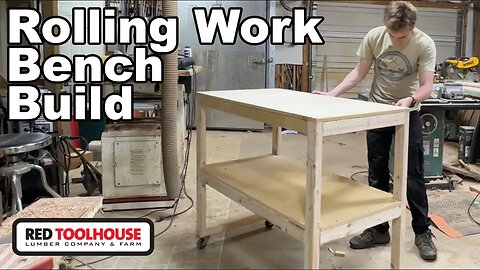 Teenager Builds FIRST Large Woodworking Project
