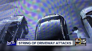 Phoenix community on edge after string of driveway attacks