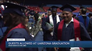 UArizona to allow graduation guests