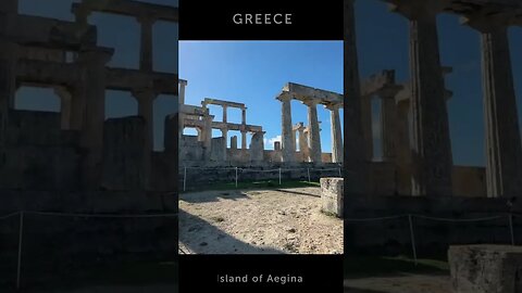 Greece - the Island of Aegina and the Temple of Aphaia
