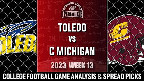 Toledo vs Central Michigan Picks & Prediction Against the Spread 2023 College Football Analysis