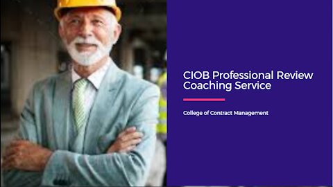 CIOB Professional Review 2