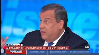 Chris Christie: Biden Was Stubborn And Weak on Afghanistan