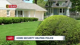 Home security helping police catch suspects of violent crimes