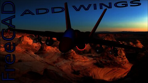 Make an F18 in FreeCAD Video 4: Wings |JOKO ENGINEERING|
