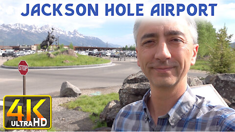 Jackson Hole (JAC) Wyoming Airport Tour - Complete tour (4k UHD)