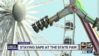 Keeping those attending the Arizona State Fair safe