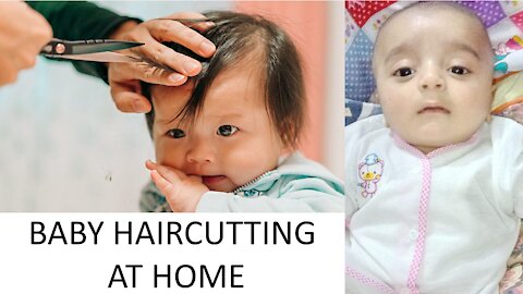 Baby Haircutting at Home