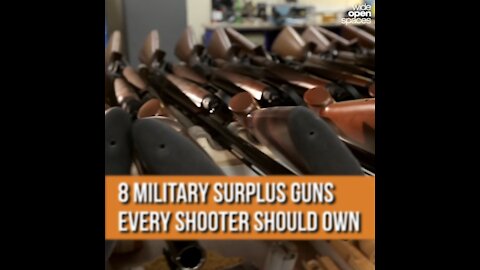 8 MILITARY SURPLUS GUNS EVERY SHOOTER SHOULD OWN