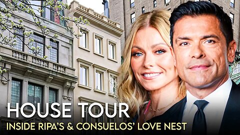 Kelly Ripa & Mark Consuelos | House Tour | $27 Million Manhattan Townhouse & More