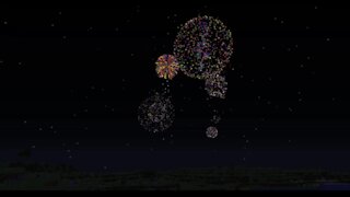 Minecraft New Years Fireworks 2021