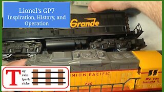 Episode 82: Lionel's GP7 - Inspiration, History, and Operation