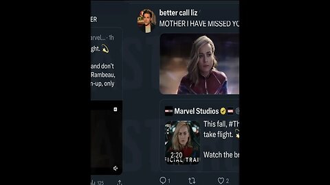 Weirdos think Captain Marvel is their mother