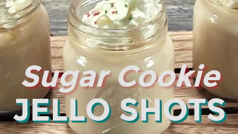 Sugar Cookie Jello Shots