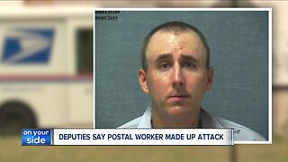Postal worker who shot gun inside truck and fabricated story shouldn't have had weapon on him
