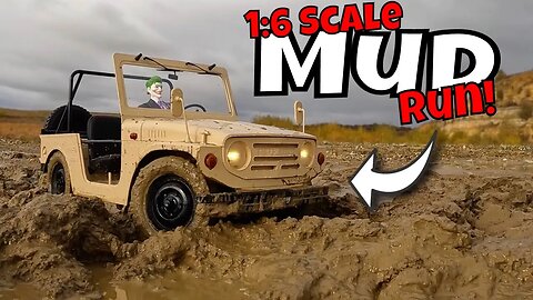 Mud Bog Vs [BIG] 1/6 Suzuki Jimny - FMS LJ10