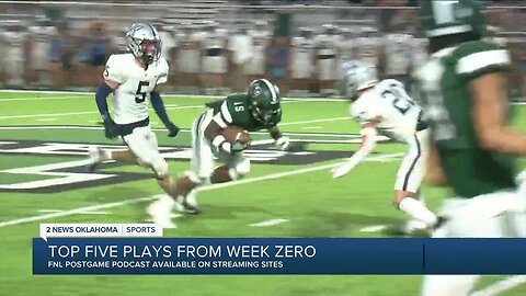 Top Five Plays from Week 0