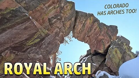 Royal Arch [Winter Hike] - Boulder Mountain Park
