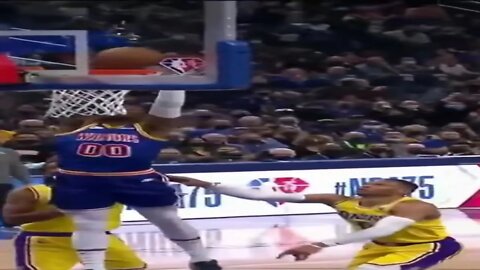 Jonathan Kuminga shocks entire Warriors after Dunk on Russell Westbrook! #shorts