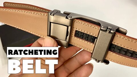 Ratcheting Leather Dress Belt Review