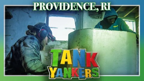 Removing a 70 Year Old Oil Heating Tank with TANK YANKERS