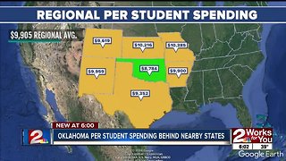 Oklahoma per-student spending behind nearby states